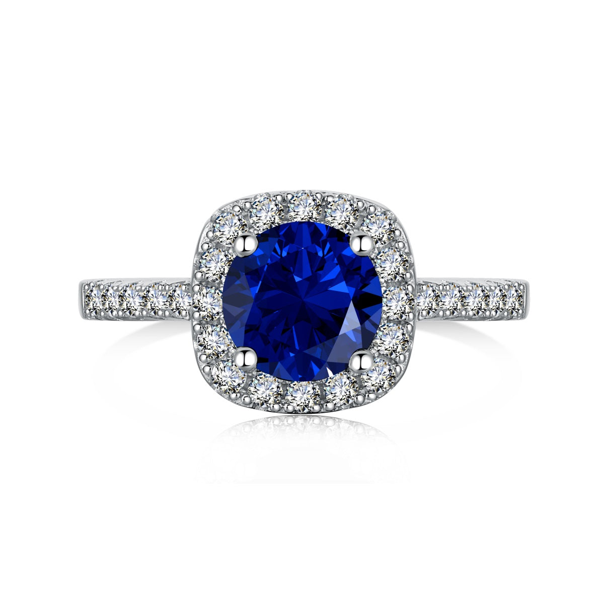 PRECIOSA CHARM BLUE STONE RING