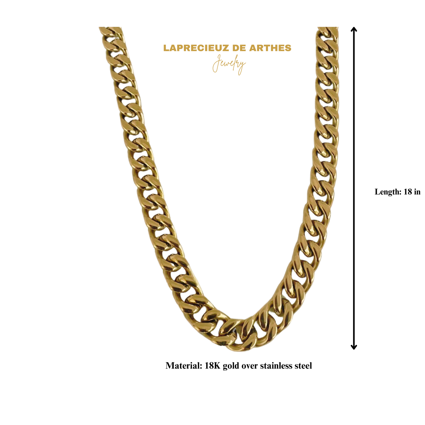 LAS VEGAS CUBAN CHAIN CHOKER