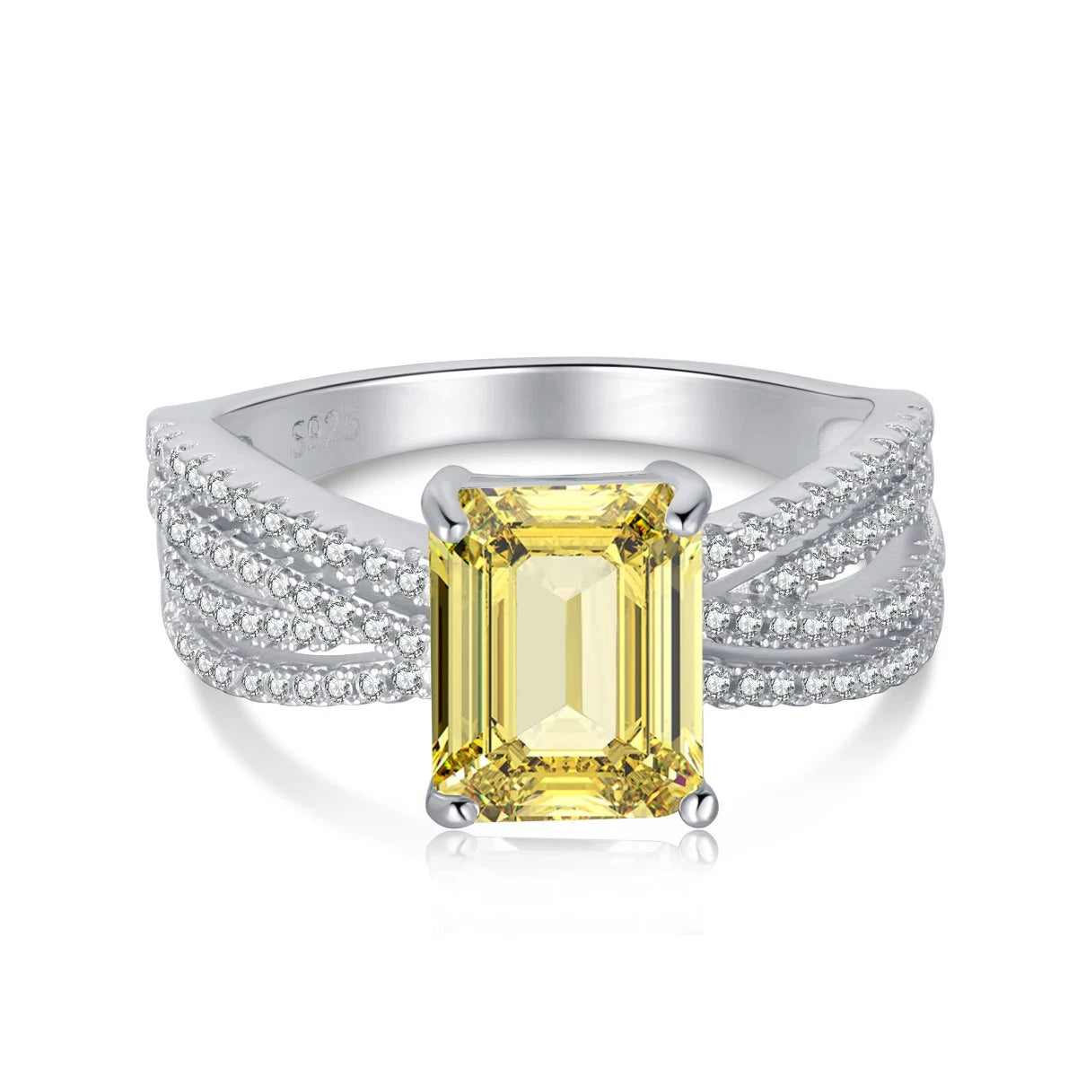 YOLAINA KNOT INFINITY RING