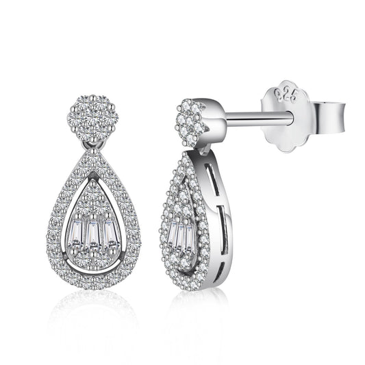 FRANI BAGUETTE STUD EARRINGS