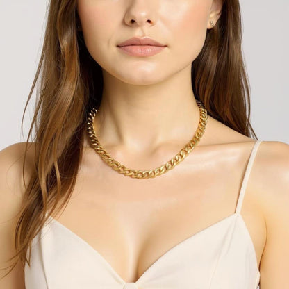 LAS VEGAS CUBAN CHAIN CHOKER