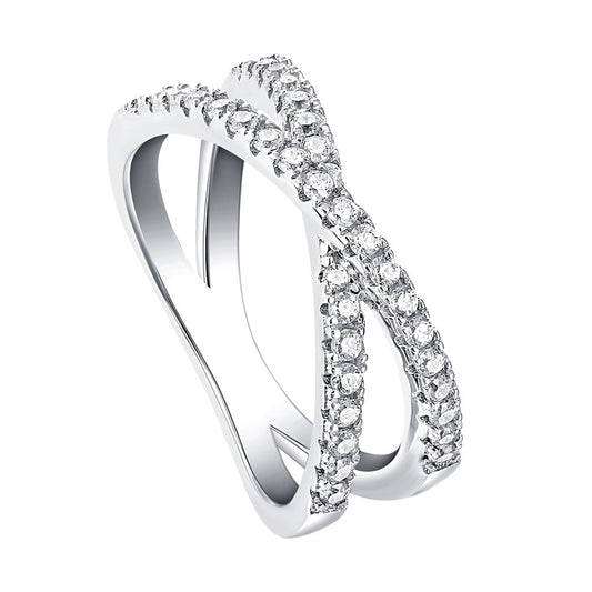 CHASINA CROSS RING