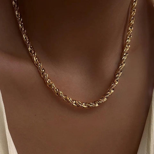 TWIST BRAIDED  CHAIN